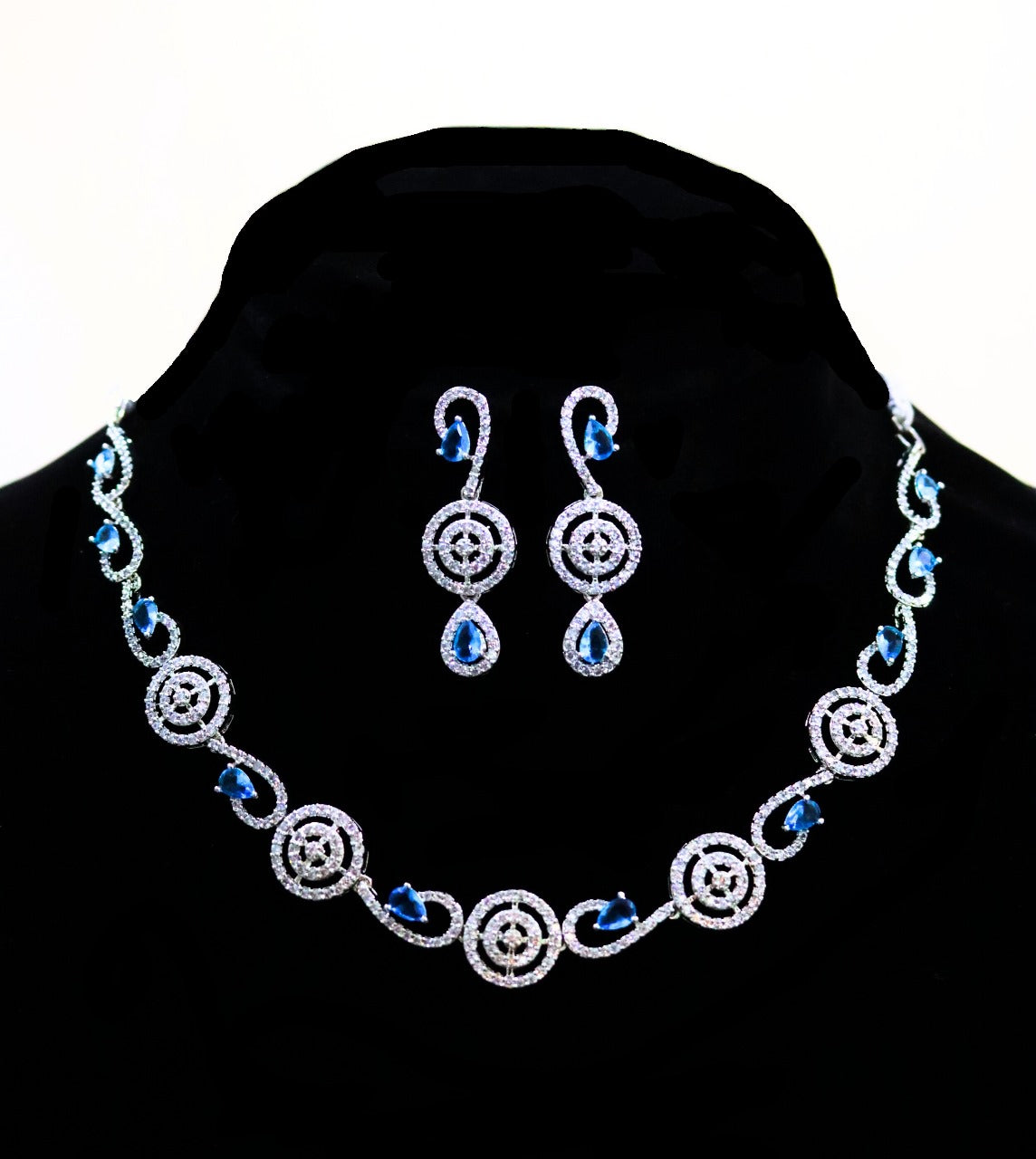 Blue American Necklace